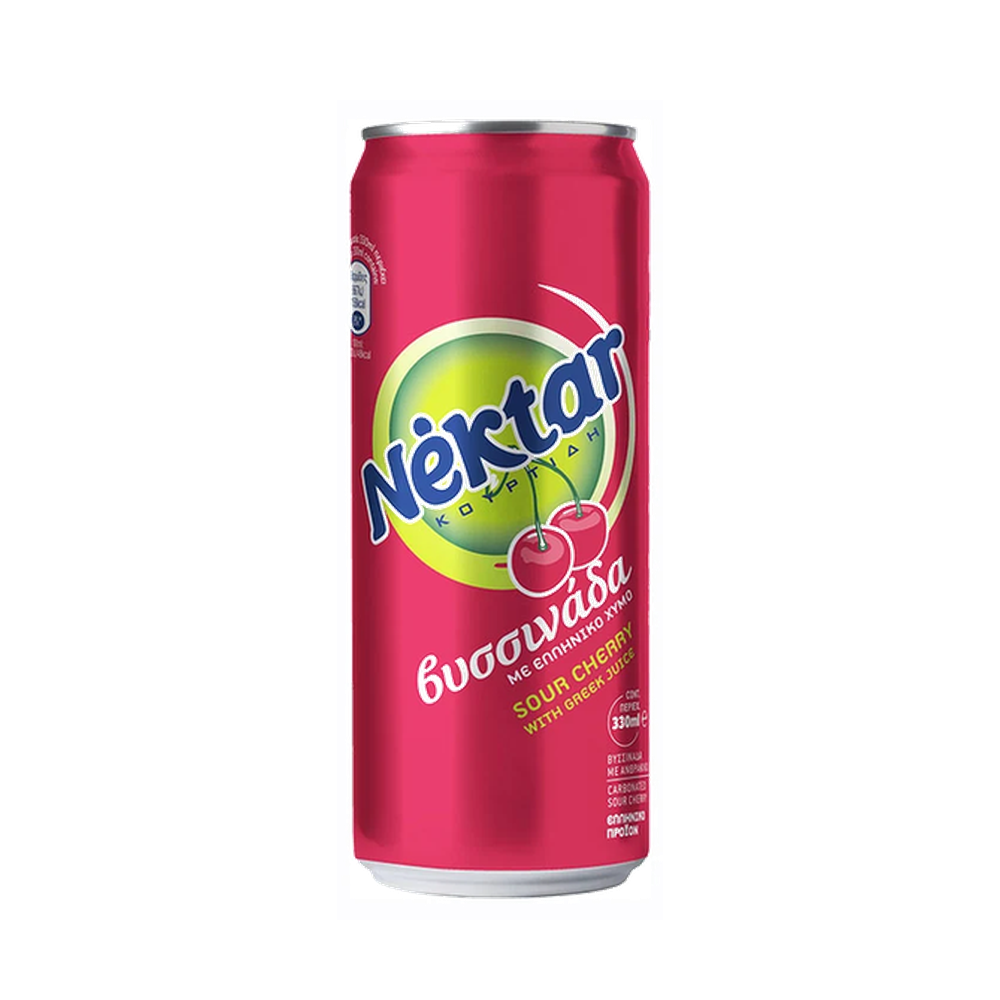 Sour Cherry Soft Drink Can
